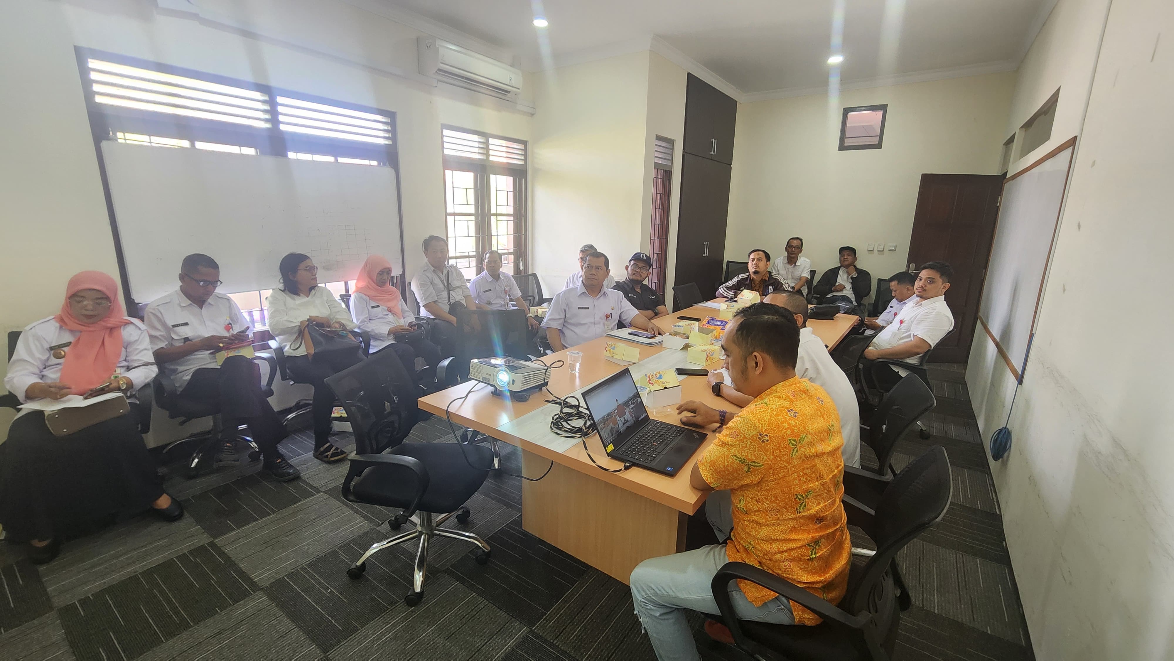 DISKOMINFO Hadiri Rakor Ducting Ruas Jl. Pandanaran-Simpanglima-Pahlawan-Ahmad Yani